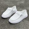 Large-sized Casual Single Shoes for Women, Flat Single Shoes