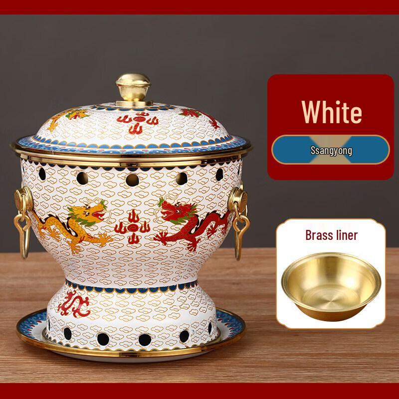 Copper Hot Pot with Alcohol Stove