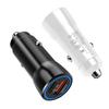 38W USB Car Charger Type C Fast Charging Phone Adapter For Xiaomi PD Phone Charger Car Adapter Socket Cigarette Lighter