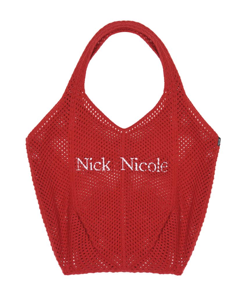 Nick&Nicole Nicole Crochet Knit Bag_7Color
