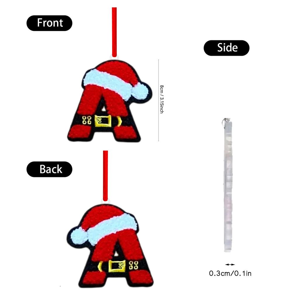26 Letter,Christmas,Ornaments,Acrylic,1