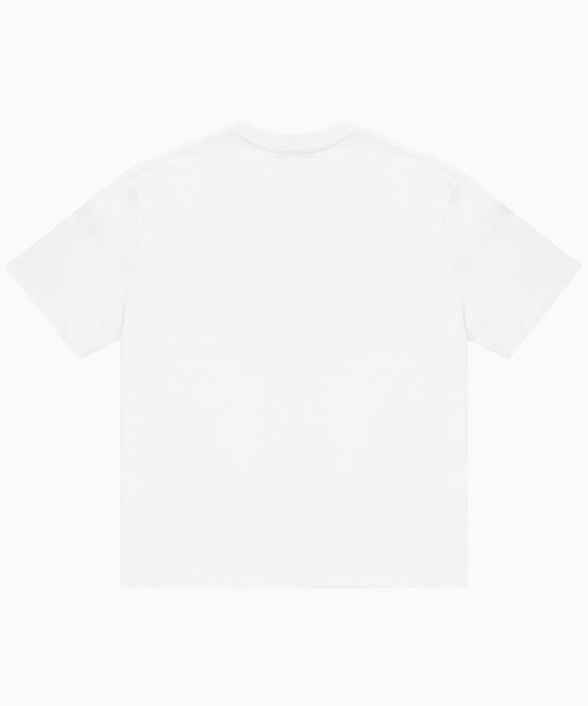 Peulonteuakaibeulaeb Frt Oversized Short Sleeve T-Shirt [White]