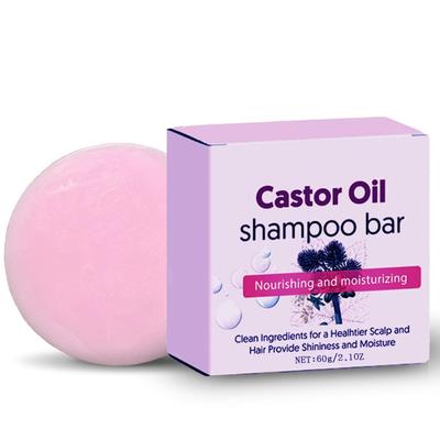 Castor Oil Soap Castor Oil Shampoo Soap Silicone Oil-free Natural Cleaning Shampoo Soap