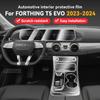 Für FORTHING T5 EVO 2024 Panel Armaturenbrett Navigation Automobil Innenraum Schutzfolie TPU Kratzfest Aufkleber