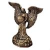 Angel Statue Resin Figurine Artwork Birthday Gift Tabletop Ornament Sculpture for Desk Fireplace