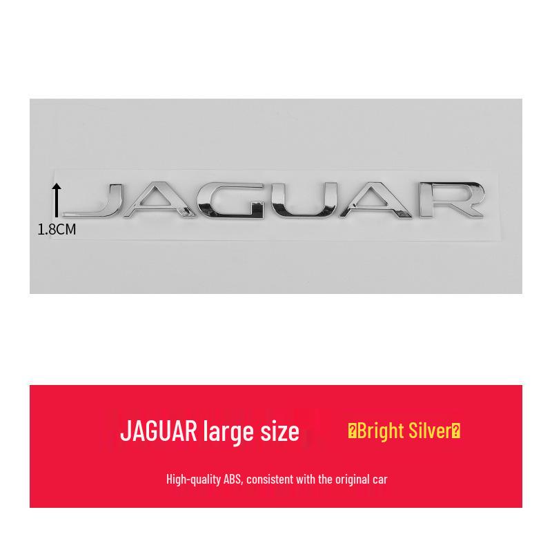 Jaguar XJ XF F-TYPE Rear Emblem Stickers