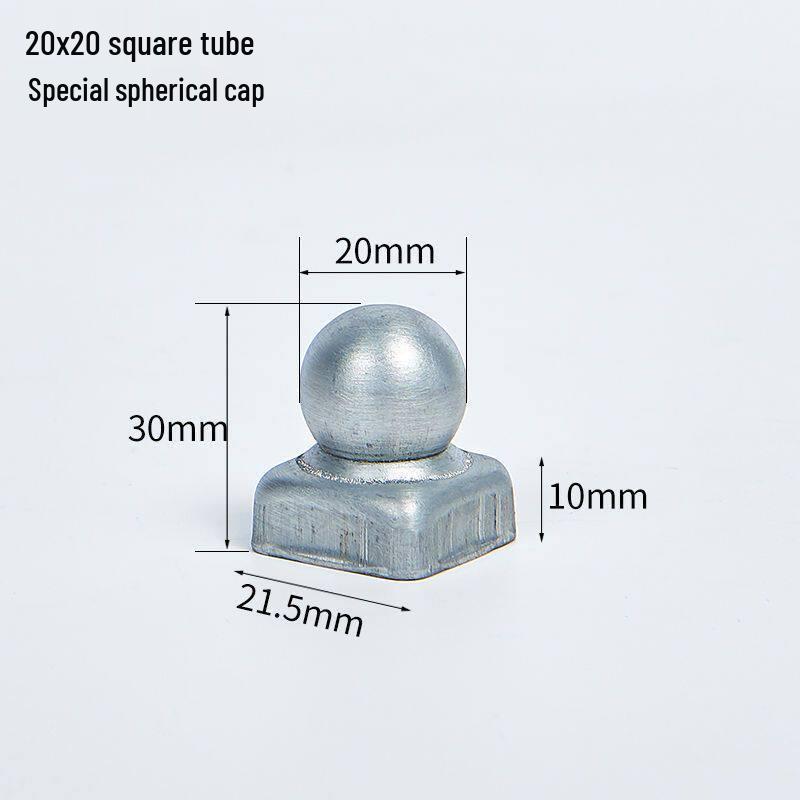 

Iron Art Decorative Hollow Ball Cap for Square Tube Fence (80/100)