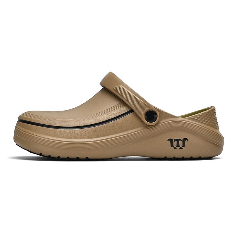 Men Work Chef Shoes Waterproof Oil-proof Kitchen Work Cook Boots Non-slip Ankle Rain Boots Man Hotel Restaurant Safety Footwear