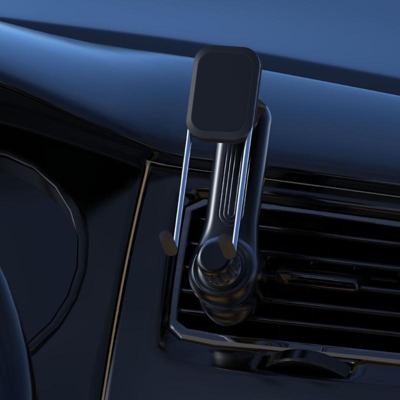 Car Phone Holder Car Air Vent Mounted Cellphone Holder for 15 14 13 Magnetic Phone Stand 360 Degree Rotating
