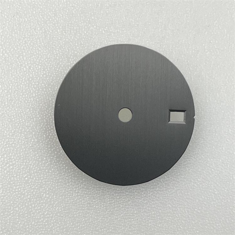 Pionowa tekstura 28,5 mm Pusta tarcza zegarka Tarcze zegarka dla mechanizmu NH35/ NH36/ NH34 Akcesoria DIY Brak/ Pojedynczy/ Podwójny kalendarz