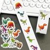 500pcs Dinosaur Stickers Colorful Self-Adhesive Decals Laptops Luggage Skateboards PVC Stickers Scrapbooking DIY Crafts Supplies