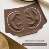 Milk Skin Seamless Antibacterial Hip-Hugging Panties with Extended Crotch, No Pinch, Middle Waist Peach Butt Design for Women