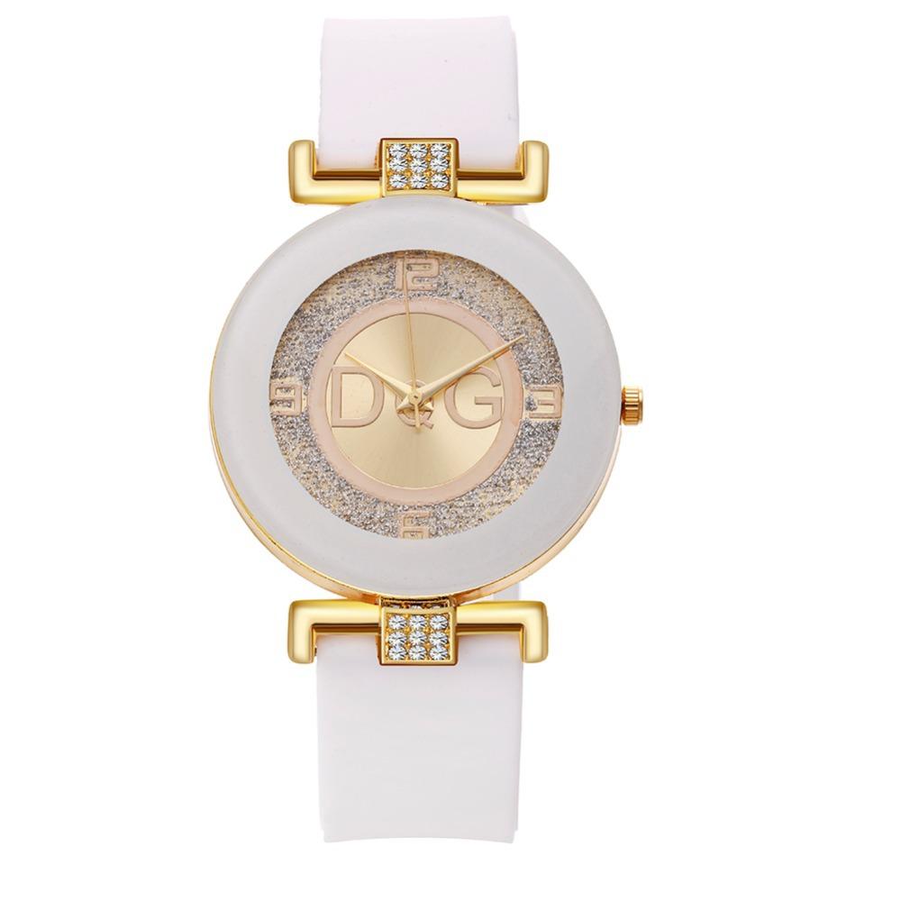 New Fashion Simple Women Watches Black White Quartz Watch Minimalist Design Silicone Strap Wristwatches Men Women Creative Watch