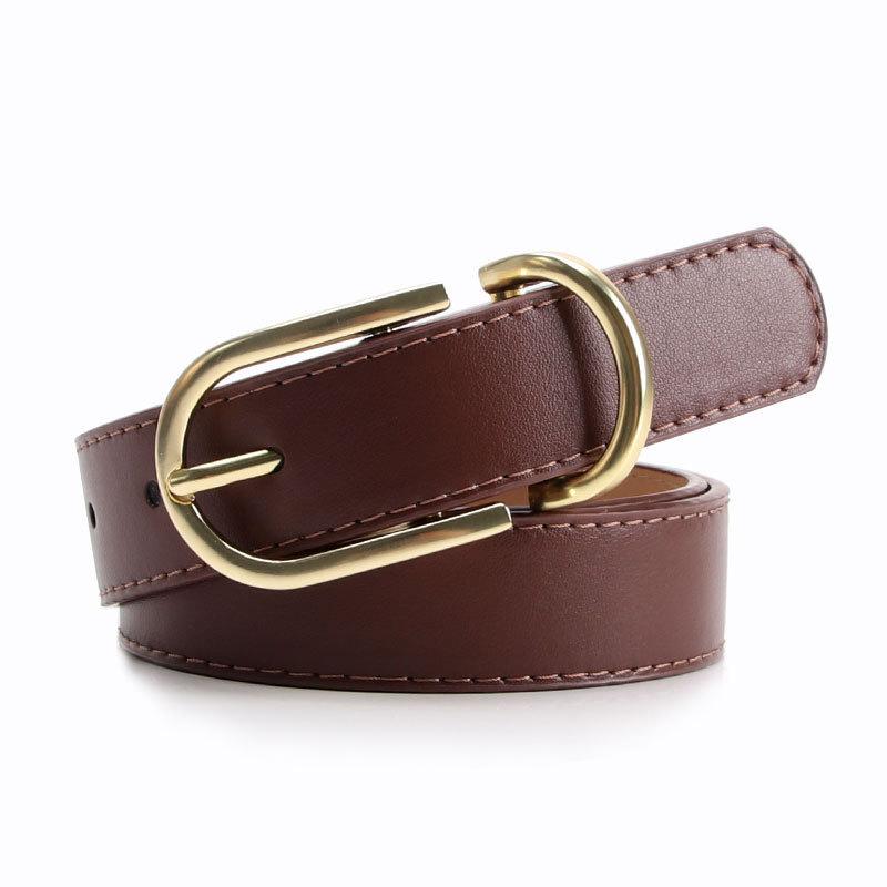 Highquality Pu Leather Womens Belt With Alloy Fastener For Everyday And Business Casual