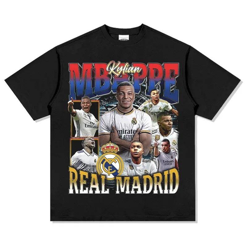 Cristiano Ronaldo "MR UCL" Champions League Legend Bootleg Oversized T-Shirt, Soccer Star Vintage Graphic Tee, Unisex Casual Top