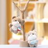 Adorable Mini Plush Otter And Beaver Stuffed Toy Keychain With Ultra Soft Pp Cotton Filling