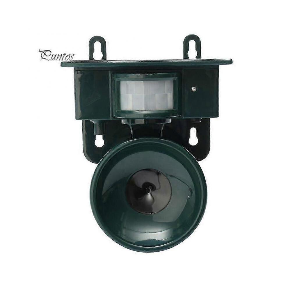 Spaventatore repellente repellente per animali ad ultrasuoni per esterni ad energia solare