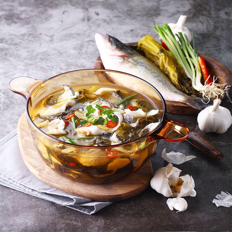 

VISIONS Corning Crystal Series 2.5L Transparent Cookpot