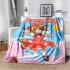 Card Captor Sakura Cartoon Printed Blankets Flannel Soft Cozy Blankets Sofa Bed Blanket Travel Blanket Bedding Birthday Gift
