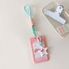 Photocard Holder Keychain Star Photocard Holder ID Cards Protective Sleeve School Stationery Supplies for Women Girls