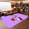 Cartoon Rocket Astronaut Bathroom Mat Anti-slip Absorb Water Long Strip Cushion Bedroon Mat Welcome Doormat