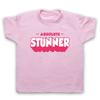 Absolute Stunner Hipster Slogan Funny Sexy Cute Ego Kids Childs T-Shirt