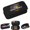 Jurassic World Rebirth Logo Dinosaurs Film Pencil Cases for Students Gifts Pen Box Pencil Bag Large Capacity Pencil Pouch