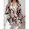 Plus Size - Plus Size - Women'S Round Neck Mid Sleeve Top