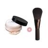 Mustaev [set] Silky Cotton Loose PowDer+easy Go PowDer Brush  D Chocolate 