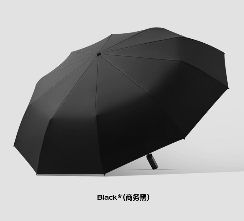 Mido Triple Fold Manual Umbrella, Reinforced Double Umbrella, Aluminum Alloy Wind resistant Umbrella, Large Umbrella