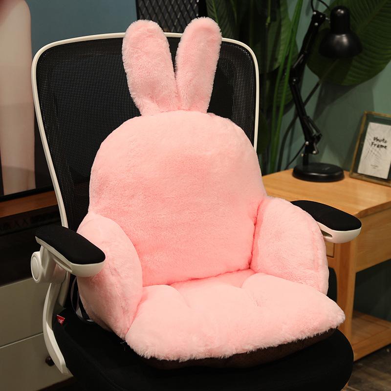 Cartoon Animal Rabbit Fully Enclosed Seat Cushion Cushion Integrated Office Student Butt Cushion Chair Cushion Tatami Seat Cushion