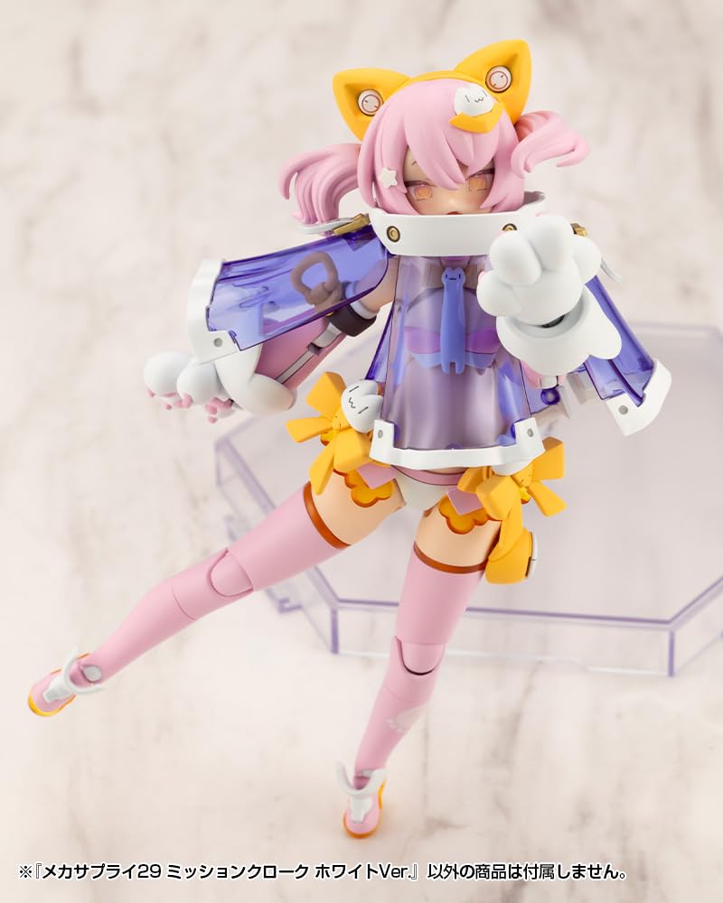 Kotobukiya Modeling Support Goods Mecha Supply 29 Mission Cloak White 40mm Tall Plastic Model M.S.G Ver. Approx. Non-Scale