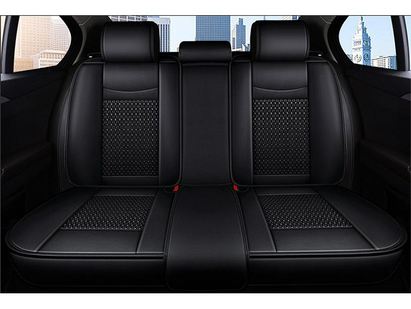 Ice Silk Car Seat Cushion, Four Seasons Universal Fit for Nissan Models: Tiida, Livina, Qashqai, Bluebird - Model B-54
