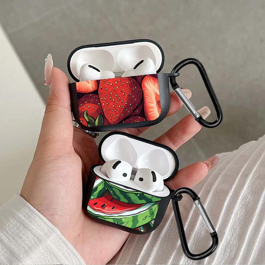 Earphone Cases Cover Case For Airpods 1 Pro3 4 2 3 Pro Pro2 Strawberry Fashion