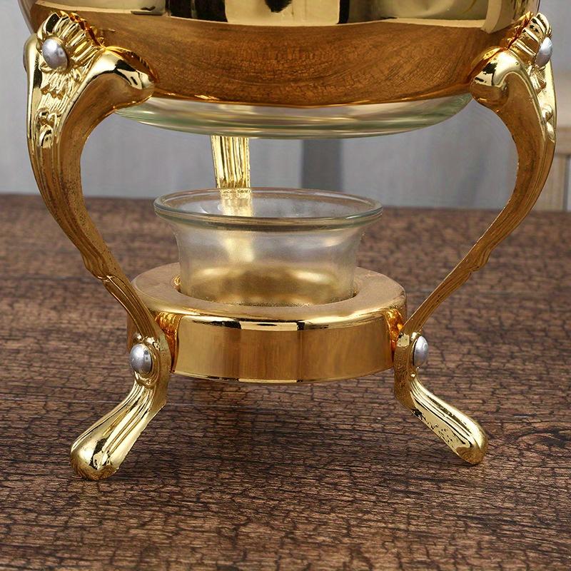 Elegant & Versatile Heated Glass Coffee/Tea Pot - Perfect Serving Temperature Ideal for Cafes