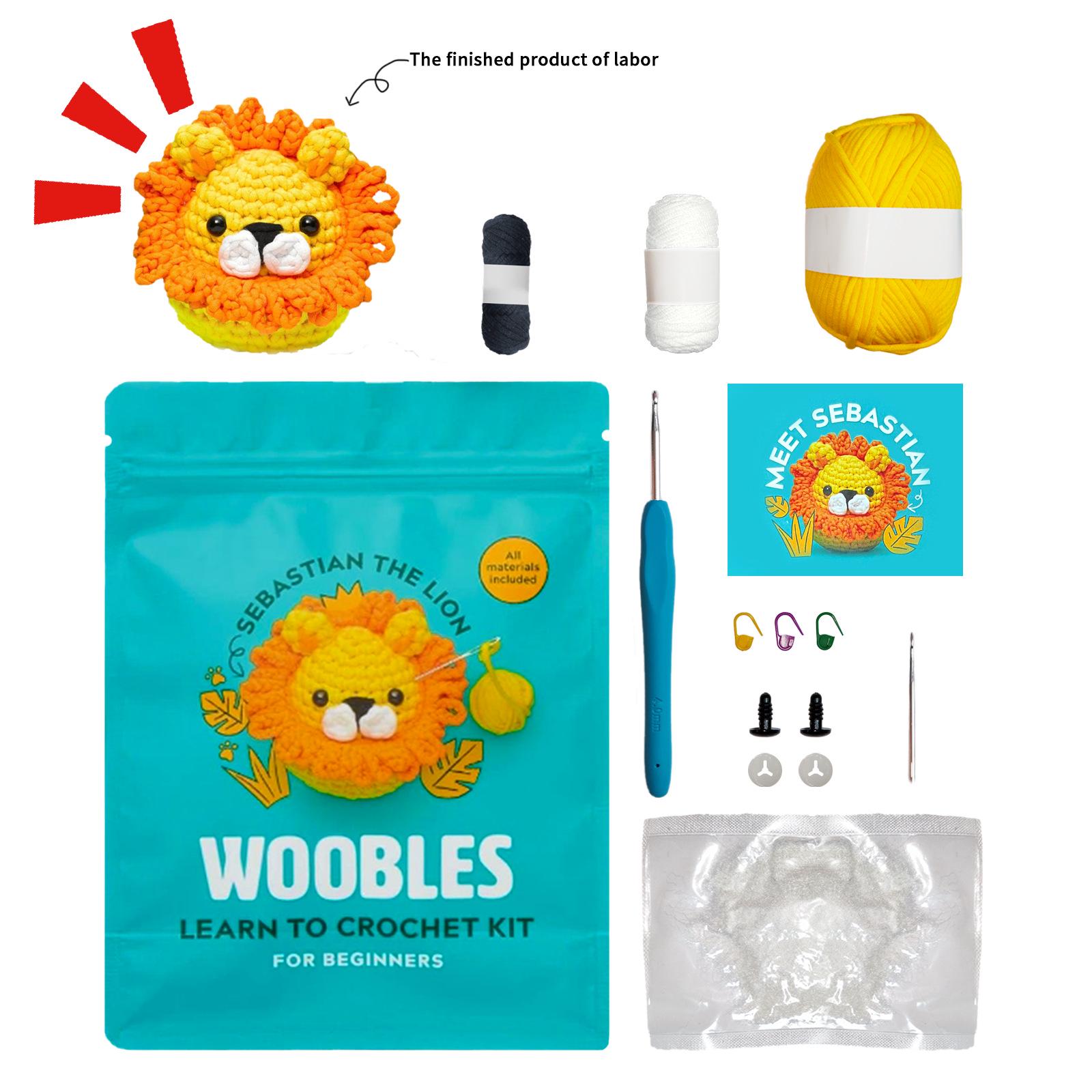 

Набор для начинающих для самостоятельного вязания крючком через границу No pre-start