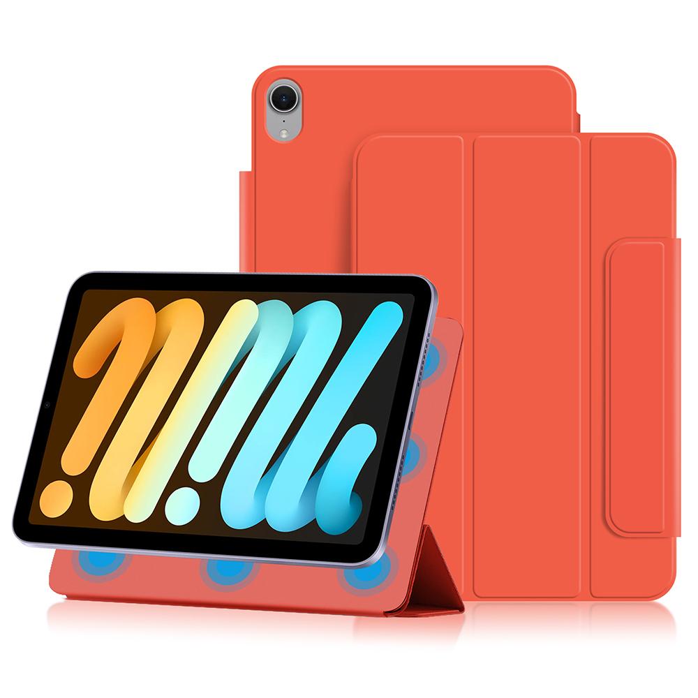 For iPad Mini (2024) Stand Case Shockproof Magnetic PU Leather Flip Tablet Cover