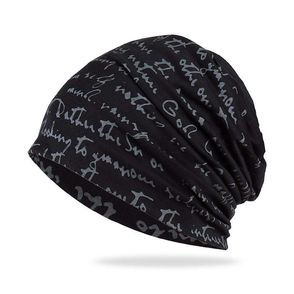 Cotton Women's Baggy Slouchy Beanie Hat Sport Casual Headwear Hair Loss Headscarf Cancer Chemo Caps Spring Hat