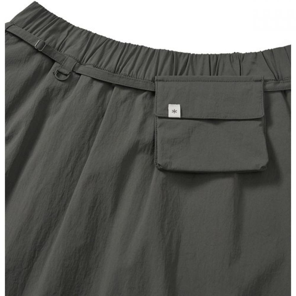 Snow Peak Root FLared Long Skirt Skirt Rustic Khaki L Size Gs S26mwrsk61