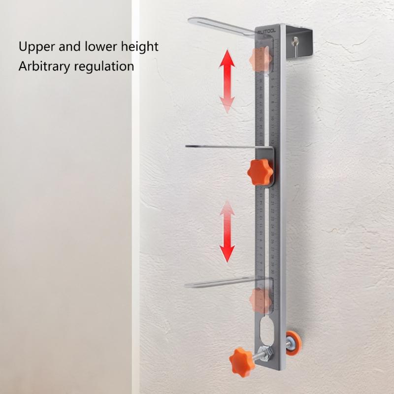 Professional Leveling Support Stand, Leveling Wall Mount Bracket 32cm Vertical Adjustment,