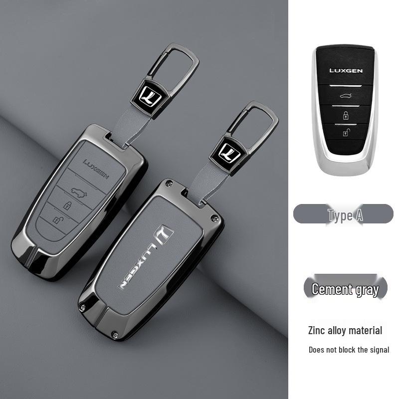 Compatibil cu 21 de modele Luxgen: URX, U5, NA5, U6, DA7, MPV 13-15 Carcasă Metalică Cheie Auto.