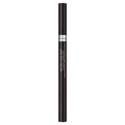 Rimmel Brow This Way 2 In 1 Fix & Sculpt Black