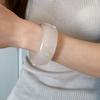 Star Mermaid Tail Deocr Women Wide Bracelet Resin Smudging Retro Hand Ring  Girls