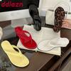 Fashion Fashion Round Toe Women Wedges Slippers Flip Flops Female Slides Sandals Summer Beach Ladies Heeled Wedges Slippers Shoes Pumps