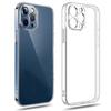 Stoßfeste kristallklare Telefonhülle für iPhone 14 12 11 13 Pro Max Plus weiche Silikonabdeckung Stoßstange