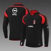 Vintage Football Training Jersey AC Milan Man U Brazil Long Short Sleeve Soccer T-Shirt
