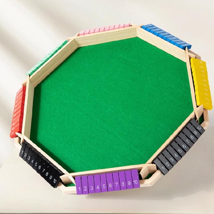 Double Sided Educational Wooden Flip Board Game Enhances Logical Thinking For Family Game Nights