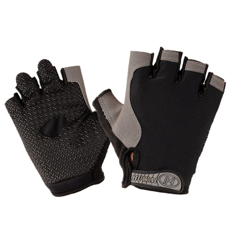 Unisex Half-Finger Fitness Gloves: Breathable, Sun-Proof, Non-Slip, Wear-Resistant, Ideal for Driving, Sports, Yoga, Skipping, Cycling.