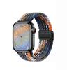 Bracelet Magnétique Tressé en Nylon Pour Apple Watch S10 Génération Applewatch789Iwatchse