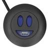 5V USB Charging Socket Outlet with 2.5m/8.2ft Power Cord Embedded Installation for Home Bedside